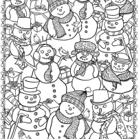 21 Christmas Printable Coloring Pages - all Life Moment Celebration